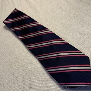 All silk Brooks Brothers blue striped tie